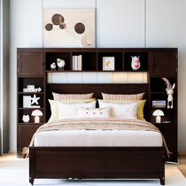 Wayfair on sale bookshelf headboard